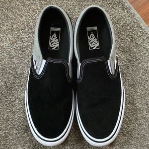 Vans Slip-Ons black/gray comfy Cush